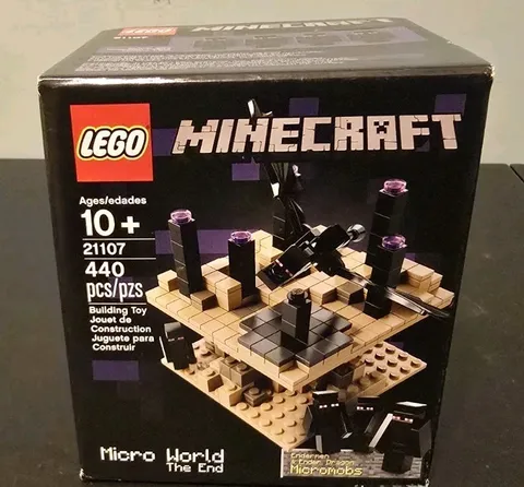 LEGO 21107 Minecraft Micro World The End Brand New Sealed
