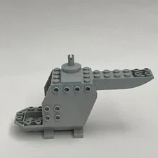 Lego 18930 Helicopter Light Blue Gray Replacement Part Piece