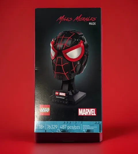 LEGO Marvel Spider-Man Miles Morales' Mask Bust 76329 Building Set 487pcs 18+