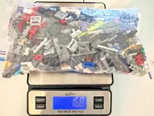 1 LB Genuine LEGO Round and Modified Plates Used Mixed Bulk Specialty Parts