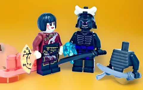 LORD GARMADON NINJAGO LEGO + NYA SAMURAI (p)