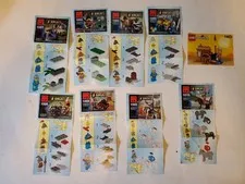 Lego Knights Castle Series Instruction Booklet Lot Of 8