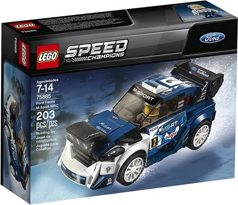 LEGO Speed Champions 75885 Ford Fiesta M-Sport WRC Rally Car Set