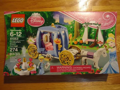 LEGO Disney (41053) - Cinderella's Dream Carriage - 2014 - New in sealed box
