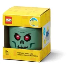 LEGO Storage Products: 40330805 Mini Head Sand Green - Zombie NEW