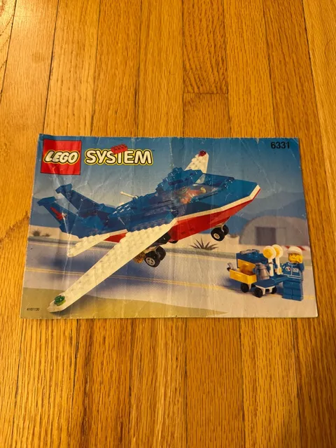 Lego Town Patriot Jet (6331) Instruction Booklet Only