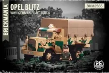 Brickmania BKM2565 Opel Blitz WWII German Light Truck 25th Anniversary LEGO New