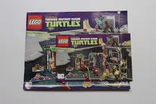 LEGO® Teenage Mutant Ninja Turtles 79103 Turtle Lair Attack Instruction Manuals