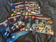 LOT OF Lego Space Police Instructions - Manuals Only!