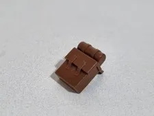 Lego 2524 Backpack Suitcase Brown Set 4558 6263 6267 6276 6277