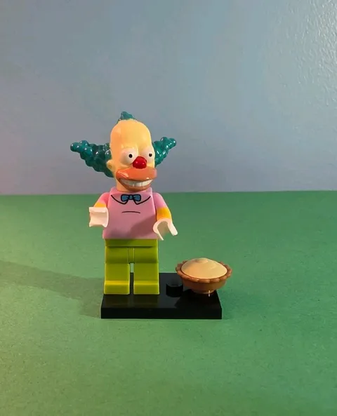 LEGO Krusty the Clown Minifigure - 71005 Simpsons Series 1 CMF
