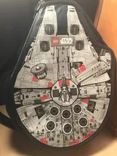 Star Wars Millennium Falcon Mini Lego Large Carrying Storage Bag Neat Oh 2012
