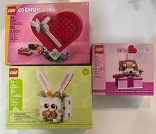 Lego GWP Sets 40759 40679 40764 Valentine Easter Gift 