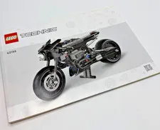 LEGO 42155 Technic The Batman Batcycle Instruction Manual ONLY Retired 2023