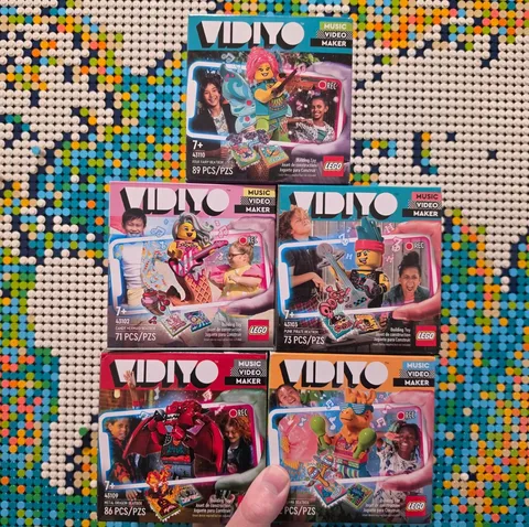LEGO VIDIYO Lot: 43105, 43109, 43102, 43103, 43110 ~ New & Sealed LOT