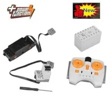4x Power Functions Battery Box Train Motor IR Receiver Controlled For Lego Set