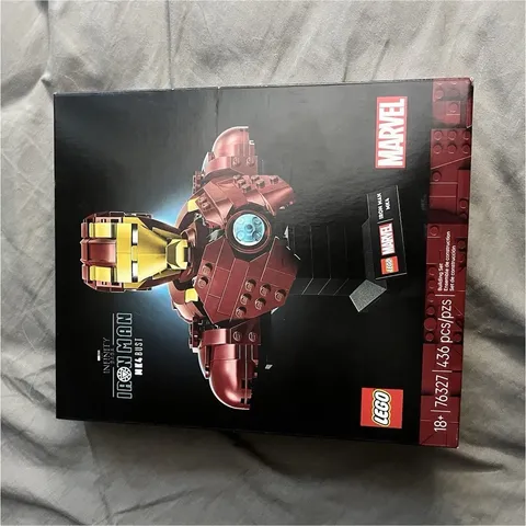 LEGO Marvel Iron Man MK4 Bust 76327 Set 436 pcs Ages 18+ 