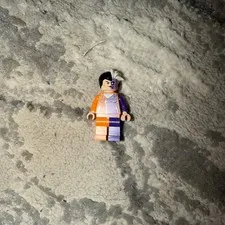 LEGO Batman II Two Face Discontinued Minifigure 6864 Orange Purple Suit 2013