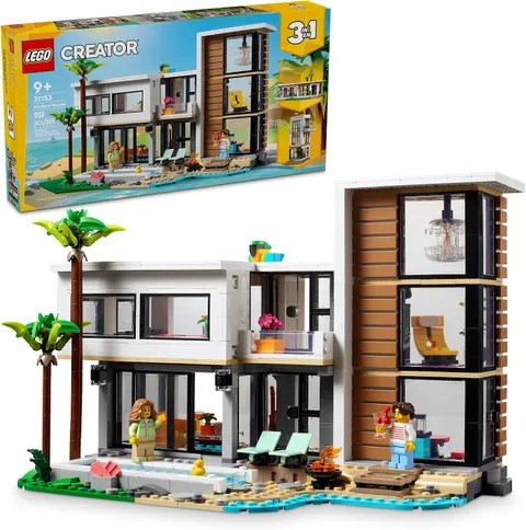 LEGO 31153 Creator: 3 in 1 Modern Toy House - NEW in Damaged Box