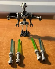 LEGO Star Wars General Grievous Minifigure White Armor SW0515 75040 75199