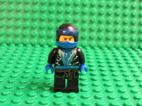 LEGO Ninjago Jay Minifigure Sons of Garmadon Spinjitzu Masters 70635 JZ34