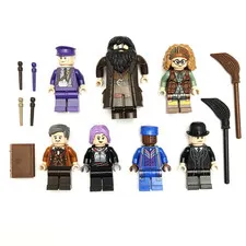 LEGO Harry Potter Minifigure Lot Hagrid Tonks Slughorn Kingsley Fudge Trelawney