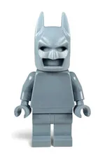 Official LEGO - Sand Blue Monochrome Prototype DC Batman Minifigure - RARE