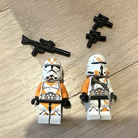 LEGO Star Wars Clone Troopers Lot of 212 airborne minifigures Helmets +Blasters