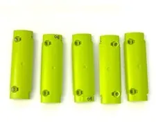 LEGO Technic Panel Curved 11 x 3 with 2 Pin Holes 62531 - LIME GREEN - 5 parts
