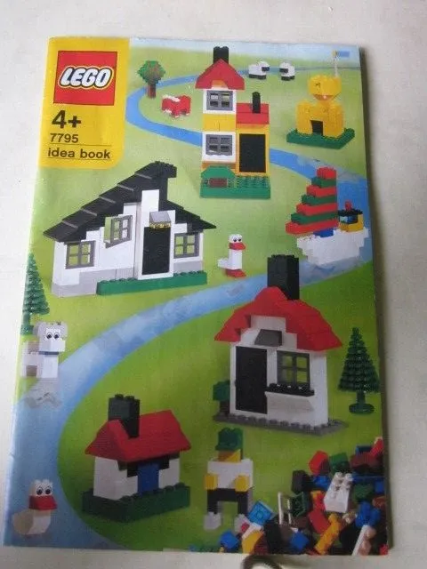 Lego Building Instructions Instruction 7995 Idea Book