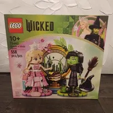 LEGO WICKED ELPHABA & GLINDA FIGURES 75682 BRAND NEW SEALED IN BOX