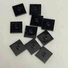 Lego 87580 Black Replacement Parts Pieces Lot of 10