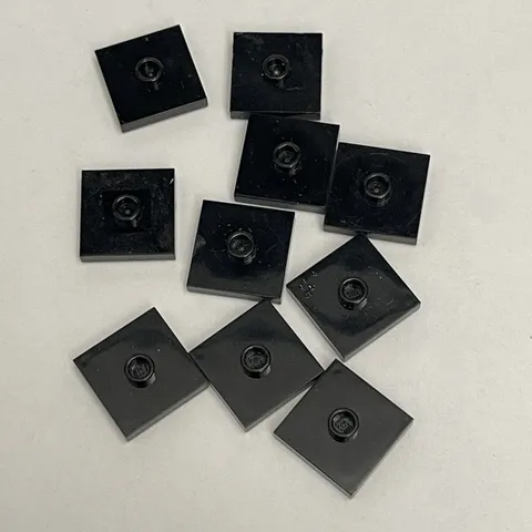 Lego 87580 Black Replacement Parts Pieces Lot of 10