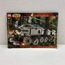 Lego Star Wars 7261 Clone Turbo Tank Instructions Manual ONLY