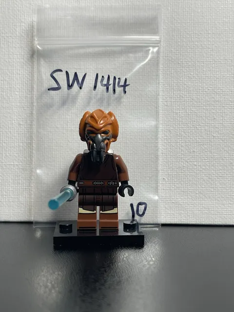 LEGO Star Wars Plo Koon Figure with Lightsaber SW1414