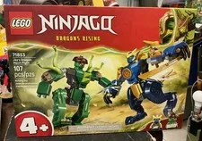 NEW LEGO Ninjago Dragons Rising Jay's Dragon Mech Fight 107 pieces Build Toy