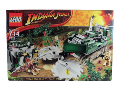 Lego 7626 Jungle Cutter Indiana Jones Kingdom ot Crystal Skull 4 Minifigs BNISB