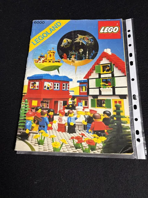 Lego Idea Book 6000 Town Knights Pirates Ideas Book Building Instructions 1980 P3
