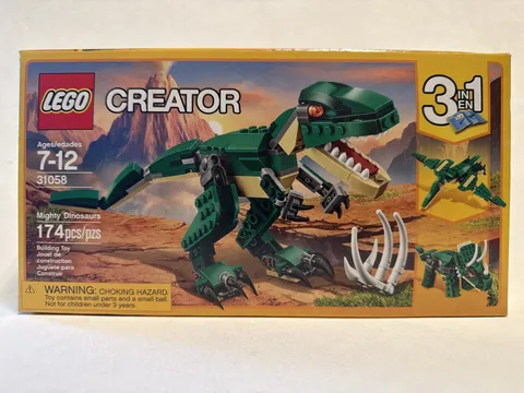 LEGO Creator 31058 Mighty Dinosaurs 3in1 Set NEW