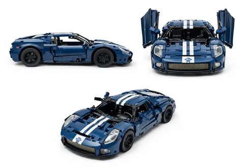 LEGO Technic 42154 2022 Ford GT Complete Set 1466 pcs 18+ w/ Separator