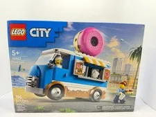 NEW SEALED Lego Town City Food & Drink Donut Truck Set 60452