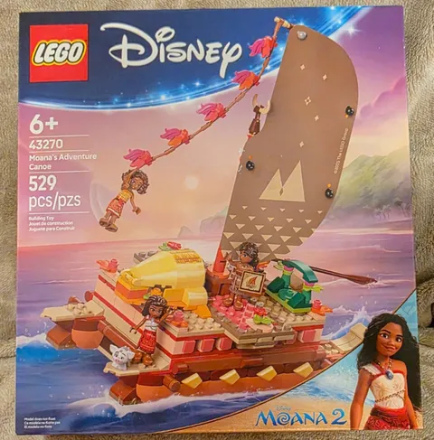 LEGO Disney Princess: Moana's Adventure Canoe (43270)