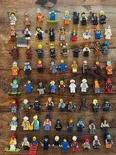 huge lego mini figure/ accessories lot 70+ mini figures and motorcycles