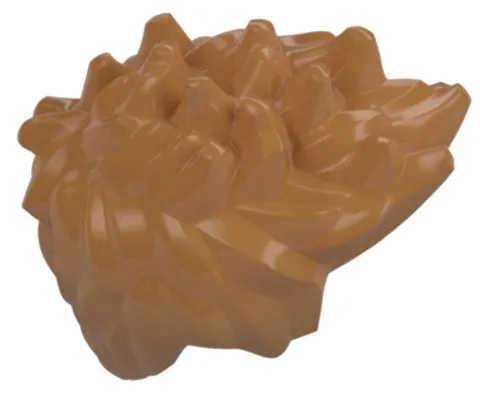 Lego New Part 98385 Medium Nougat Minifigure HAIR Spiked Wig Piece D17