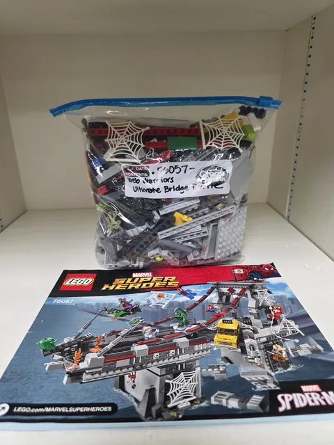 LEGO Marvel Spider-Man: Web Warriors Ultimate Bridge Battle 76057 Complete