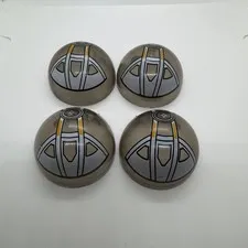 LEGO Windscreen 6x6x3 Canopy Half Sphere Lot Of 4
