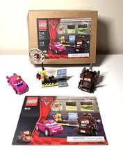 LEGO Cars: Mater's Spy Zone (8424) COMPLETE SET w Instruction