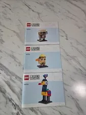 Lego BrickHeadz 40752 Carl, Russell & Kevin  Manuals Only