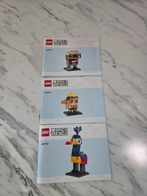 Lego BrickHeadz 40752 Carl, Russell & Kevin  Manuals Only