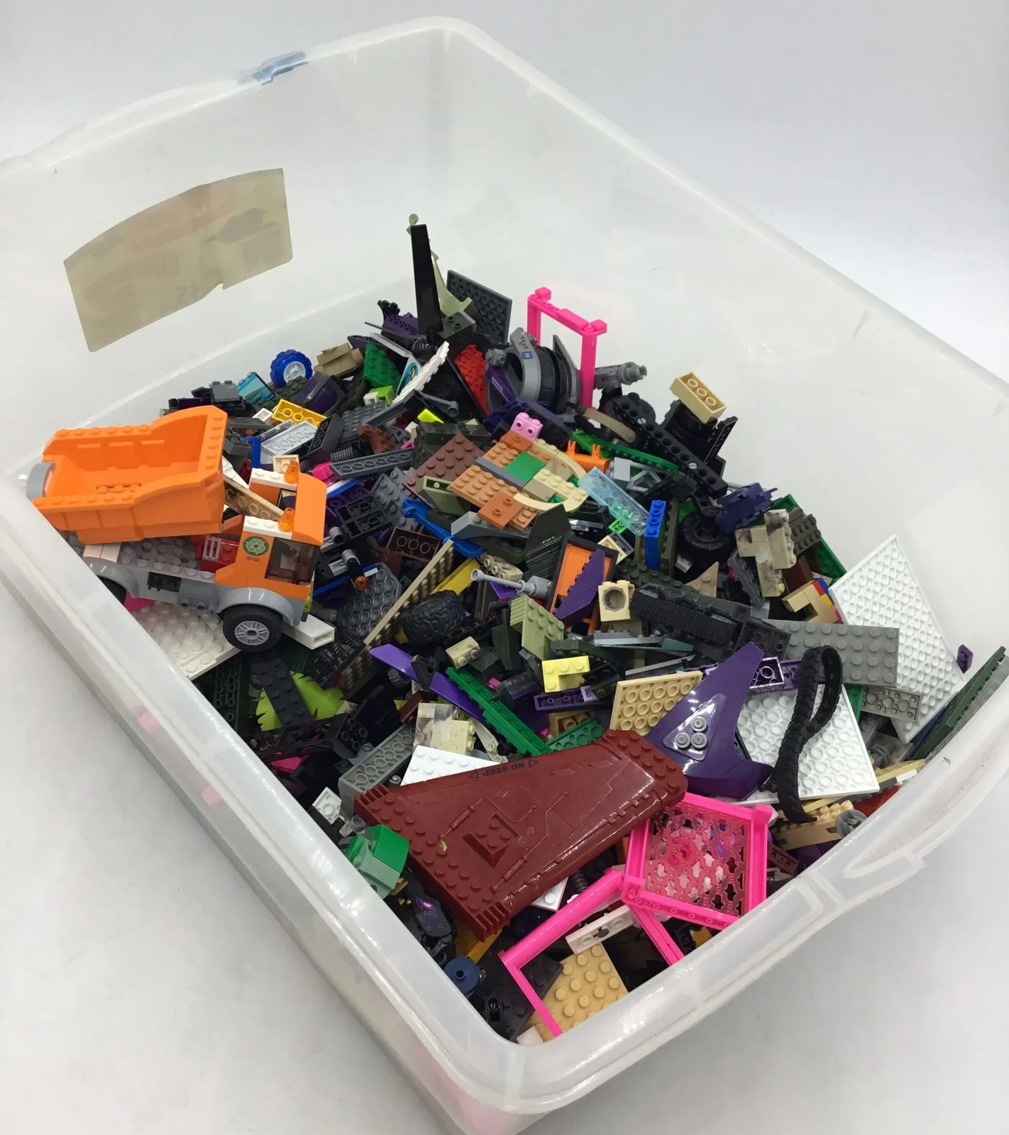 LEGO Bulk Lot 10 Pounds Mixed Bricks Plates Specialized Parts Mixed Colors